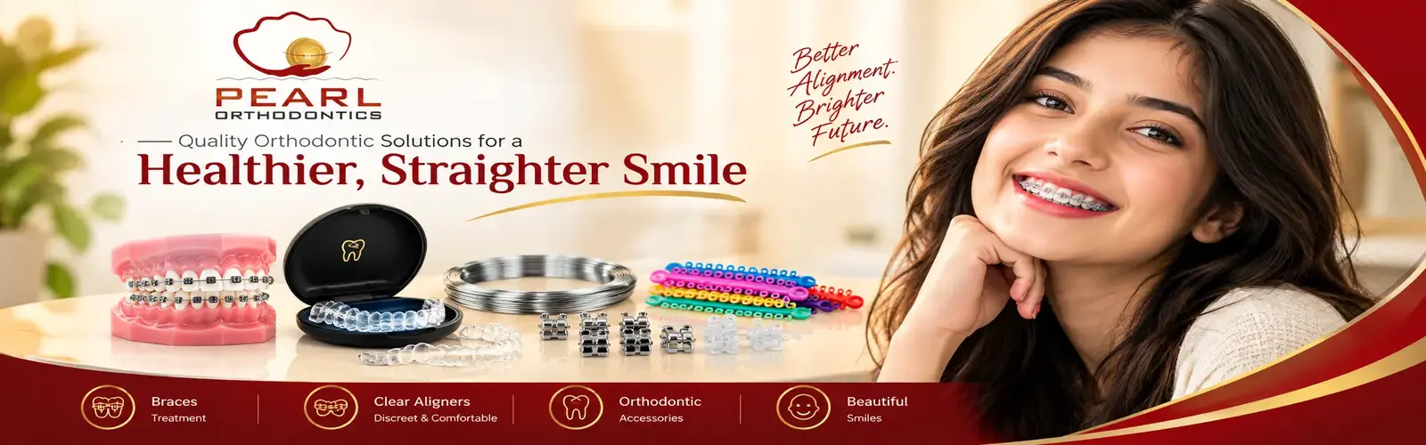 Pearl Orthodontics Banner